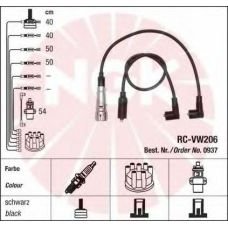 0937 NGK Комплект проводов зажигания