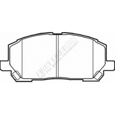 FBP3590 FIRST LINE Комплект тормозных колодок, дисковый тормоз
