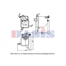 053016N AKS DASIS Компенсационный бак, охлаждающая жидкость