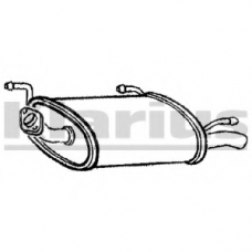DN536V KLARIUS Глушитель выхлопных газов конечный