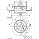 08.9580.11<br />BREMBO<br />Тормозной диск