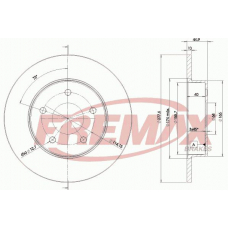 BD-4101 FREMAX Тормозной диск