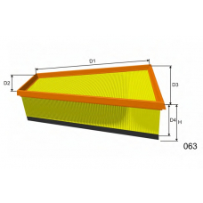 P411A MISFAT Воздушный фильтр
