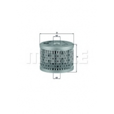 KX 13D MAHLE Топливный фильтр