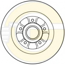 6042274 GIRLING Тормозной диск