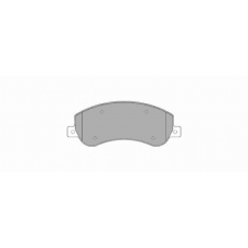 967 SIMER Комплект тормозных колодок, дисковый тормоз