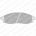 LP1772 DELPHI Комплект тормозных колодок, дисковый тормоз