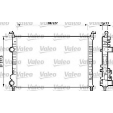 732948 VALEO Радиатор, охлаждение двигателя