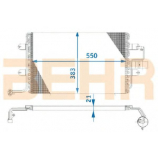 7401547 BEHR Condenser