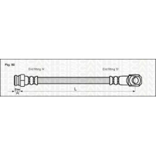 8150 67201 TRISCAN Тормозной шланг