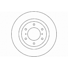 MDC2039 MINTEX Тормозной диск