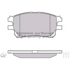 T112-90 ASHUKI Комплект тормозных колодок, дисковый тормоз