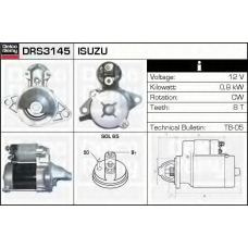 DRS3145 DELCO REMY Стартер