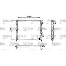 730499 VALEO Радиатор, охлаждение двигателя