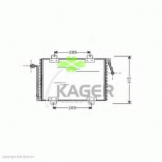 94-6223 KAGER Конденсатор, кондиционер