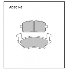 ADB0146 Allied Nippon Тормозные колодки