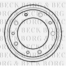 BBR7029 BORG & BECK Тормозной барабан