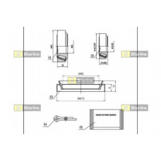 LO 01465 STARLINE Комплект подшипника ступицы колеса