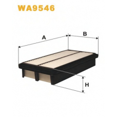 WA9546 WIX Воздушный фильтр