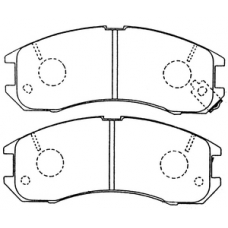 PN-5194 JNBK Колодки тормозные