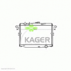 31-2540 KAGER Радиатор, охлаждение двигателя