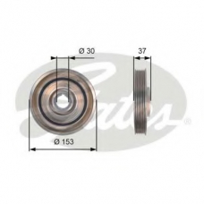 TVD1090 GATES Ременный шкив, коленчатый вал