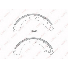 BS7517 LYNX Колодки тормозные задние