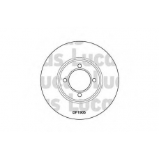 DF1905 TRW Тормозной диск