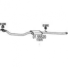 01.55520 MTS Средний глушитель выхлопных газов