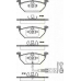 8110 29022 TRISCAN Комплект тормозных колодок, дисковый тормоз