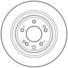 562697JC JURID Тормозной диск