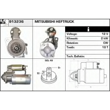 913236 EDR Стартер