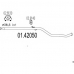 01.42050 MTS Труба выхлопного газа