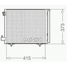 DCN07007 DENSO Конденсатор, кондиционер