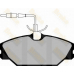 PA475 BRAKE ENGINEERING Комплект тормозных колодок, дисковый тормоз