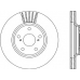 BDA2287.20 OPEN PARTS Тормозной диск