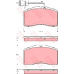 GDB1523 TRW Комплект тормозных колодок, дисковый тормоз