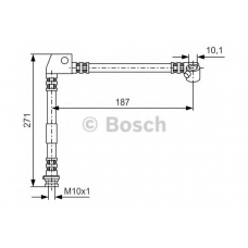 1 987 476 659 BOSCH Тормозной шланг