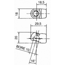 LIP128439 QUINTON HAZELL Упругий элемент, крышка багажника / помещения для 
