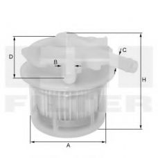 ZP 8066 FP FIL FILTER Топливный фильтр