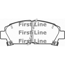 FBP1197 FIRST LINE Комплект тормозных колодок, дисковый тормоз