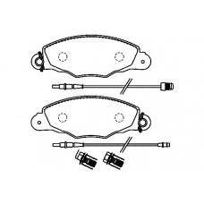 21988 180  1 5 T490 TEXTAR Колодки тормозные