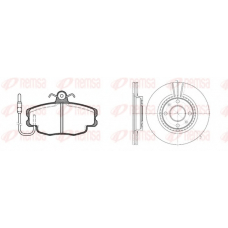 8141.02 REMSA Комплект тормозов, дисковый тормозной механизм