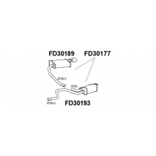 FD30177 VENEPORTE Глушитель выхлопных газов конечный