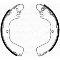 153-261 CIFAM Комплект тормозных колодок