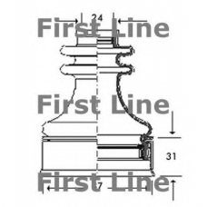 FCB2778 FIRST LINE Пыльник, приводной вал