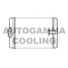 103340 AUTOGAMMA Теплообменник, отопление салона