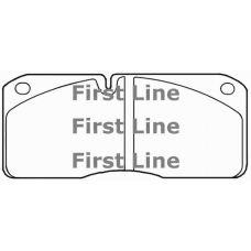 FBP1606 FIRST LINE Комплект тормозных колодок, дисковый тормоз