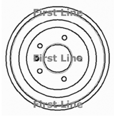 FBR631 FIRST LINE Тормозной барабан