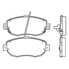 21490 171  0 5 T4146 TEXTAR Колодки тормозные